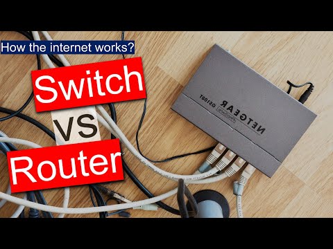 Switch vs Router | How the internet works?