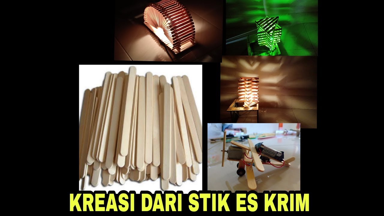 Kerajinan Tangan dari Stik Es Krim DIY Crafts Kreatif 