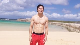 【トロピカルビーチ筋トレロケ】腕立て伏せを楽にやるコツ編