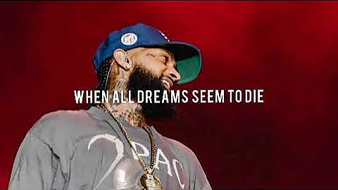 Nipsey hussle - Face The World (Lyrics Video)