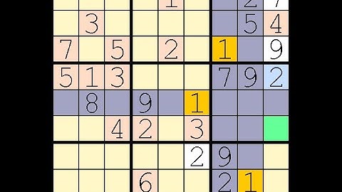 How to Solve New York Times Sudoku Hard July 5, 2023 - v2