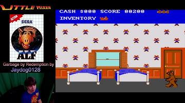 ALF Sega Master System full playthrough + learning
