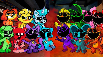 Smiling Critters VS Smiling Critters (Poppy Playtime Chapter 3) Friday Night Funkin