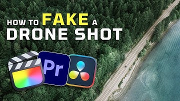 HOW TO TURN A PICTURE INTO A MOVING "DRONE SHOT" // EASY TUTORIAL