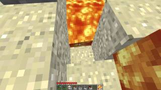Minecraft Tutorial: How to make an automatic drawbridge with hatches! (Beta 1.6)