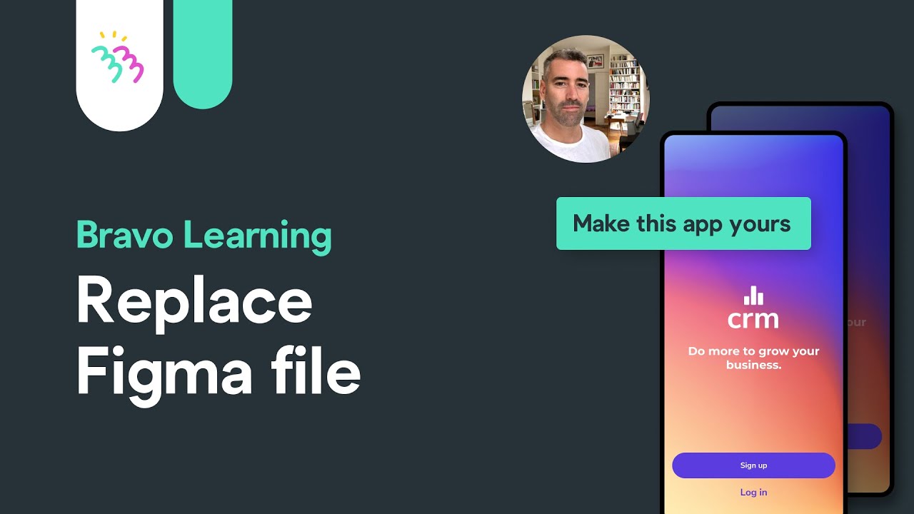 Bravo Learning: Replace Figma file - YouTube