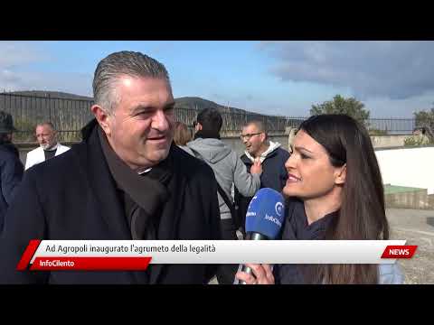 Ad Agropoli inaugurato l’agrumeto della legalità