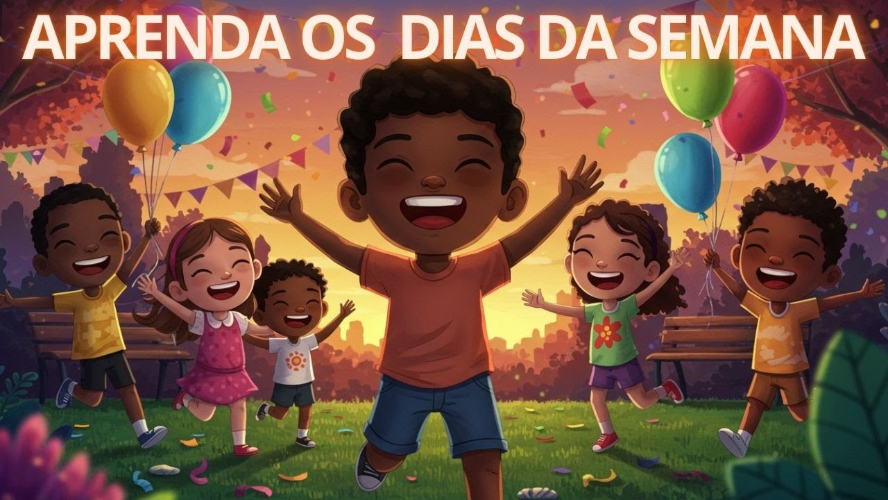 Dias da Semana para Crianças / Mundo Encantado Kids 