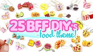 Download Lagu 25 BFF -FOOD themed- DIY’s! - BIG Polymer Clay Compilation! MP3