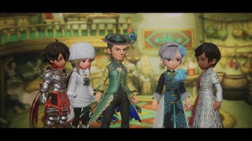 Bravely default 2, PC, Walkthrough, Part 10, No commentary.