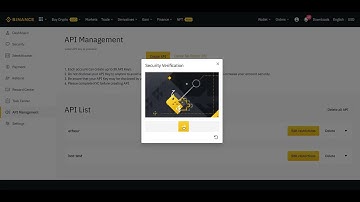 How to create API key and secret key on Binance