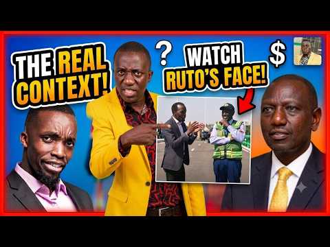 The Moment Everyone Missed in RUTO'S Video with DR KING'ORI