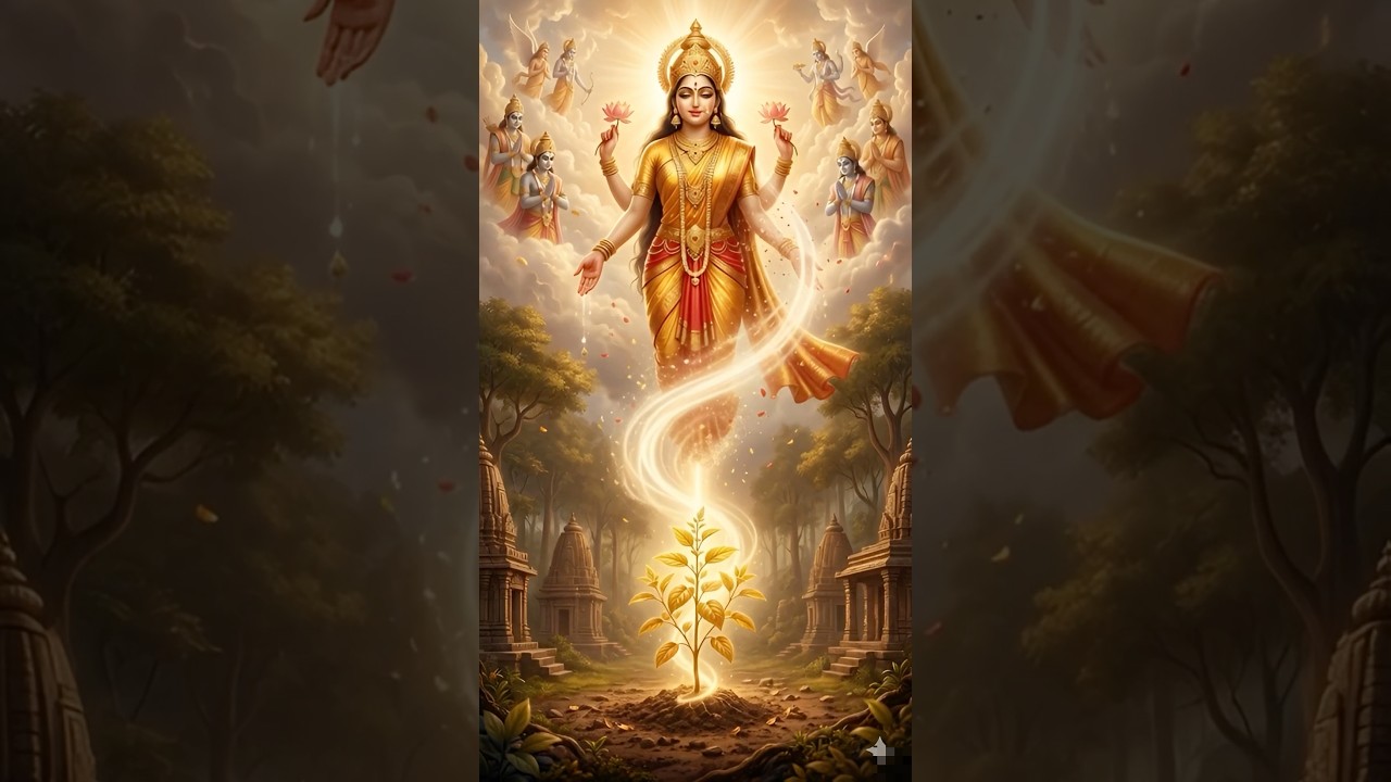 When Maa Saraswati Cursed Maa Lakshmi 😱 | Tulsi Avatar Secret  