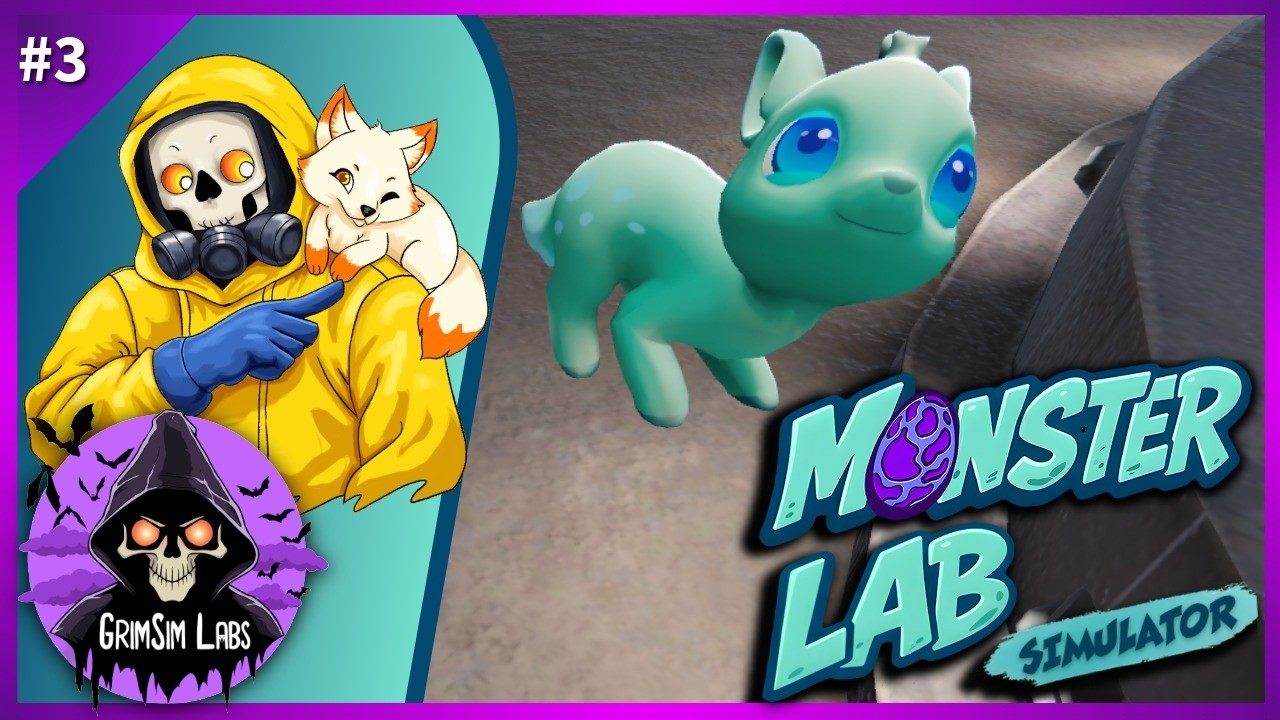 Ep 3 | Monster Lab Simulator - 🌳 Creating a Nature-Powered Fluffy Bean ...