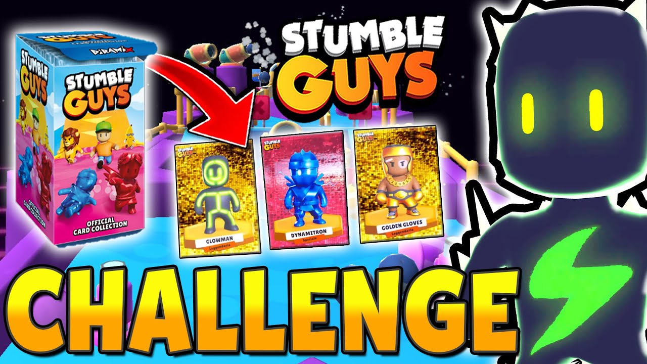 Le CARTE DECIDONO le MIE SKIN da USARE! CHALLENGE su STUMBLE GUYS 