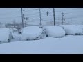 Snow storm hits Germany and Netherlands Amsterdam