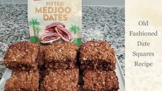 Easy Old Fashioned DATE SQUARES Recipe. NATURES CANDY by Recipe 4 Me 657 views 2 months ago 5 minutes, 50 seconds