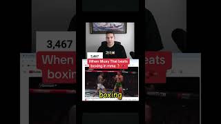 Carlos Prates’ Muay Thai Beats Jack Della Maddalena’s Boxing #shorts