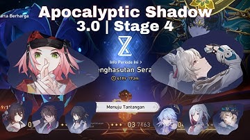 Apocalyptic Shadow 3.0 Stage 4 Full STAR | Rappa SuperBreak & Feixiao Fua | Honkai Star Rail