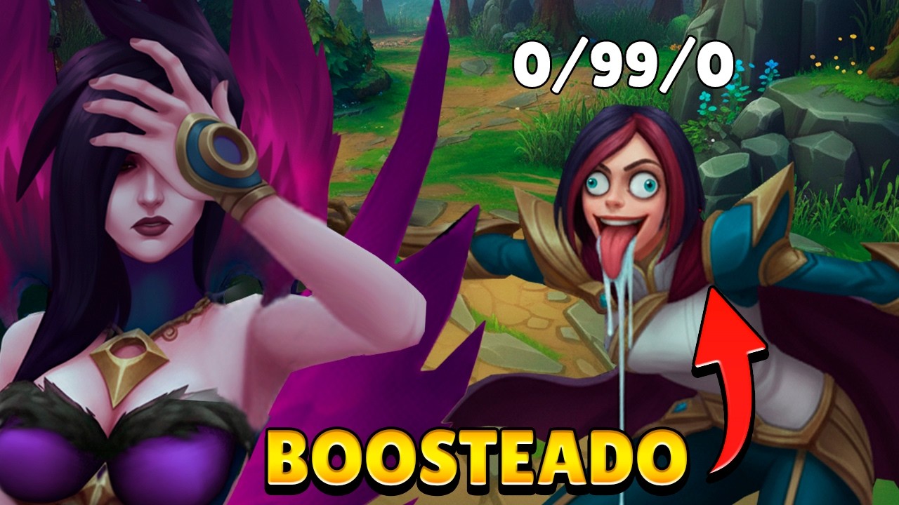 Esta Fiora COMPRÓ SU CUENTA (Y la tuve que Carrilear) - Morgana Support Gameplay ⛓️