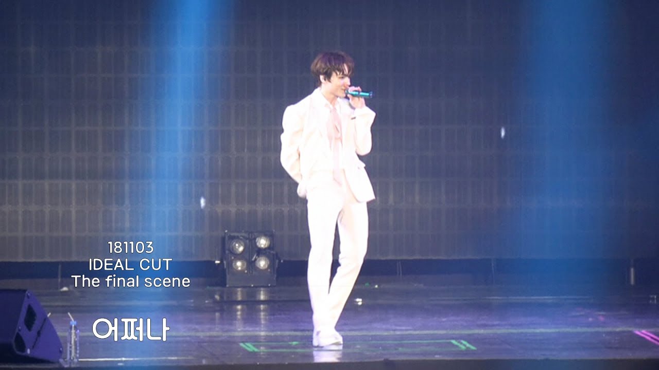 181103 세븐틴 버논 VERNON 어쩌나 Oh my @ Ideal cut the final scene