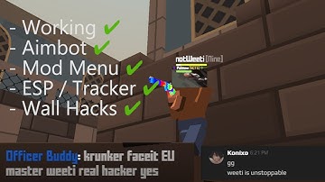 Cheating in Krunker.io be like