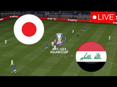 日本 U-23 対 イラク U-23 🔴ライブ AFC U23 2024 今日のビデオゲーム試合シミュレーション