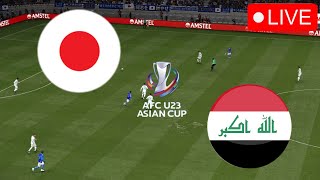 日本 U-23 対 イラク U-23 🔴ライブ AFC U23 2024 今日のビデオゲーム試合シミュレーション