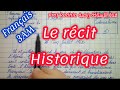 Le Récit Historique 