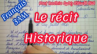 le récit historique