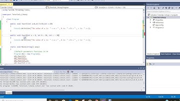 Default parameters Functions in C#