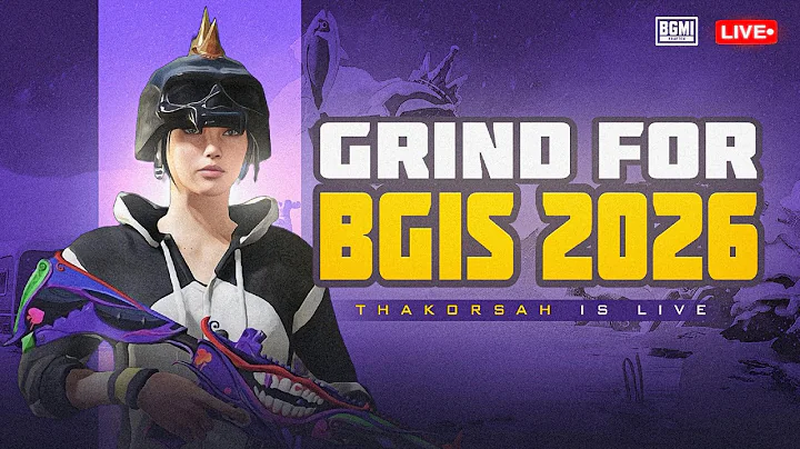 BGIS SCRIMS AND TOURNAMENT GRIND LIVEE❤️ | ThakorSah | BGIS 2026🥷