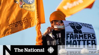 South Asian Canadians protest in solidarity with Indian farmers