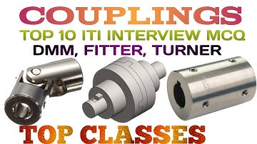 COUPLINGS MCQ VIDEO  II TOP ITI CLASSES II  HINDI AND ENGLISH