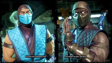 Sub-Zero v Noob Saibot - Dialogues - Mortal Kombat 11