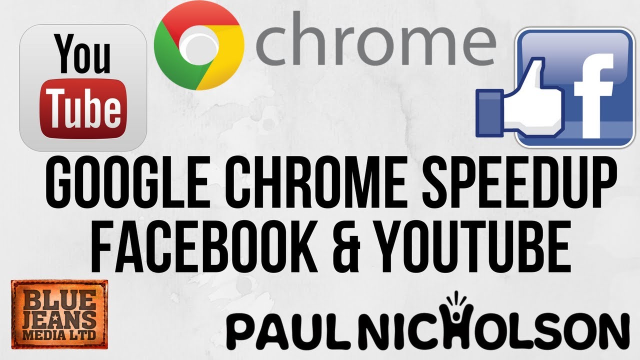 How To Speedup Youtube And Facebook On Google Chrome Youtube