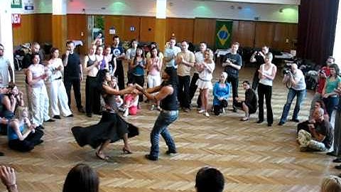 Zouk lambada demo Berg and Solange - Brno, Czech republic