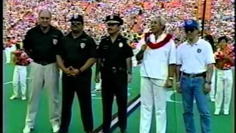 1992 NFL PRO BOWL Recognition of Leighton Kaonohi Sr