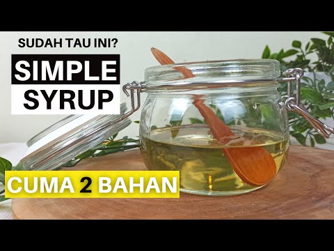 Video: Dapatkah simple sirup dibekukan?