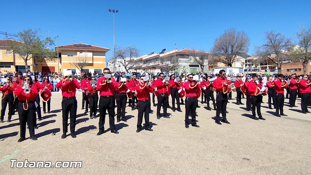 Jesús en el Calvario. Día de la Música Nazarena Totana 2025