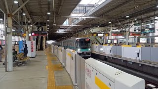 東京地下鉄9000系9123F 各停浦和美園行き 武蔵小杉駅発車