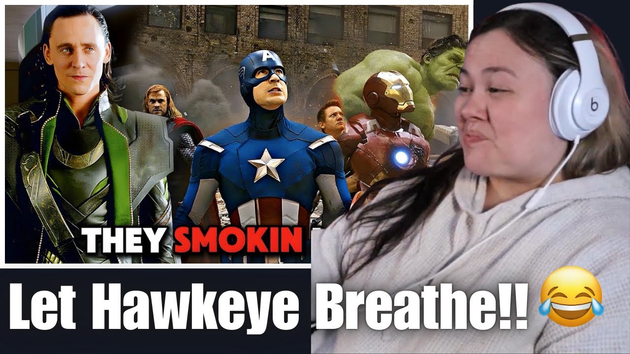 Реакция OtakuCouple: Когда Мстители сражались с Локи посреди Нью-Йорка (Zephfire)