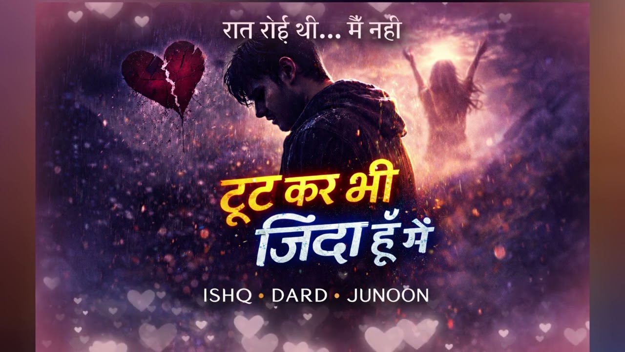 Ishq • Dard • Junoon 💔 | Broken But Alive (Emotional Song)