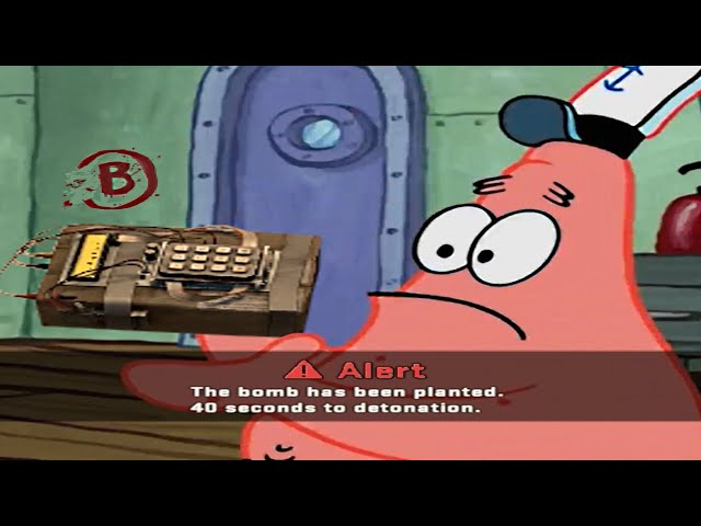 Patrick that's a BOMB HAS BEEN PLANTED class=
