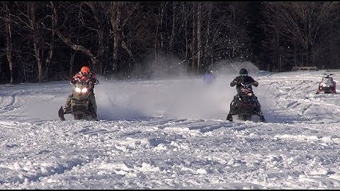 2013 Skidoo Freeride vs. 2003 Rev 827 Big bore from RKTek.  PowerModz!