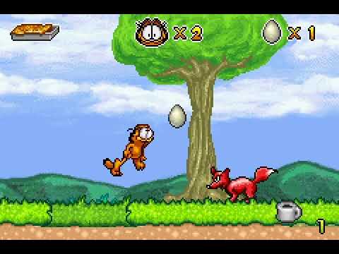 Game Boy Advance Longplay [317] Garfield and his Nine Lives (US)