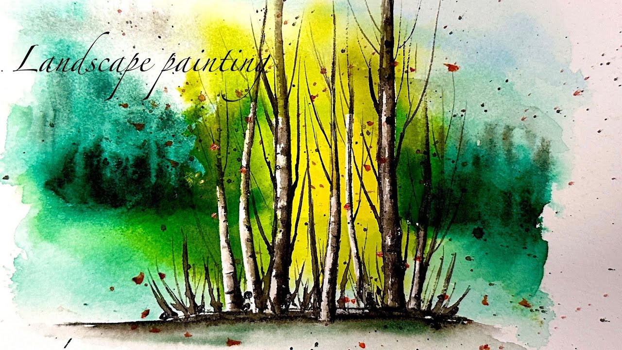 Can You Paint This Forest With Just 3 Colors?