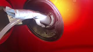 How to siphon gas from newer vehicles - specifically a Ford easyfill capless system screenshot 5