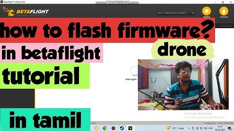 how to flash firmware? | betaflight | drone |tamil fpv