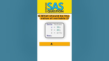 SAS Interview Question and Answer -15 #sasprogramming #sasonlinetraining